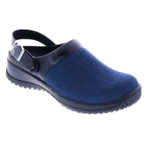 DREW Savannah Clog Navy and Black Size 8.5